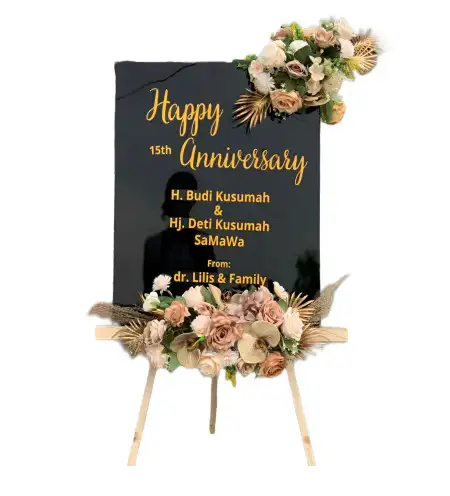 Papan Bunga Akrilik Karangcengis